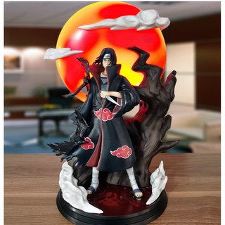 (Hết hàng) Mô hình naruto Uchiha Itachi mặt trăng có led
