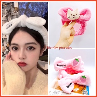 Băng đô thời trang cao cấp , băng đô rửa mặt