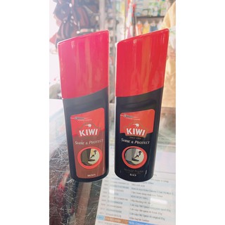 Si nước đánh giày Kiwi nâu, đen 75ml