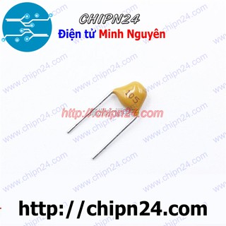 [25 CON] Tụ Tantalum Cắm 105p 105 50V DIP