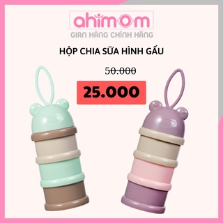 Hộp chia sữa cho bé có quai cầm ngộ nghĩnh đáng yêu - Ahimom