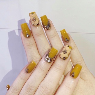 Sơn gel màu vàng chanh xả - Phụ kiện Nail Giá Rẻ