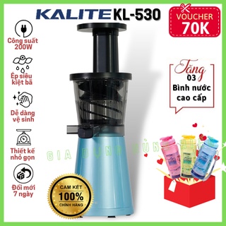 [Mã ELHA22 giảm 6% đơn 300K] (Mã CHUT002 giảm 8%) Máy ép chậm Mini Kalite KL-530 - Hàng chính hãng,Mới 2021