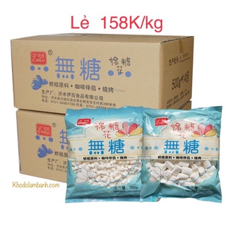 Marshmallow không đường tinh luyện, ít ngọt, marshmallow ăn kiêng 500g
