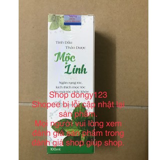 TINH DẦU THẢO DƯỢC MỘC LINH - Xịt Giúp Mọc Tóc