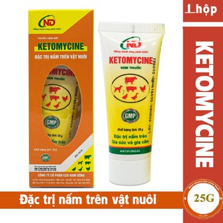 [CHÍNH HÃNG] Thuốc kem bôi đặc trị nấm KETOMYCINE trên vật nuôi - Jpet mart