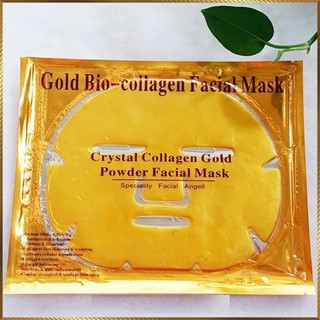 Mặt nạ đắp mặt Gold Bio-collagen Facial Mask giúp nâng cơ săn chắc da mặt Ht1
