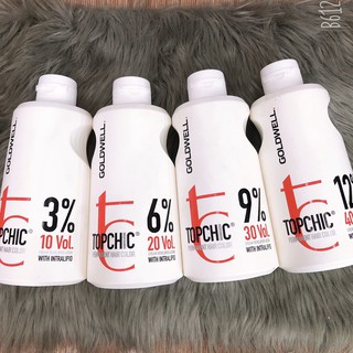DUNG MÔI PHA MÀU NHUỘM TOPCHIC OXY GOLDWELL 1000ML