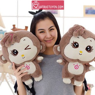 Khỉ bông mắt to - Nâu - 55cm