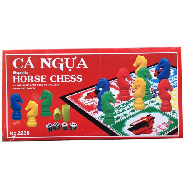 BỘ CÁ NGỰA có Nam Châm