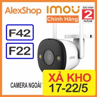 XÃ KHO  F22 / F42 Camera Imou IP Ngoài Trời Quay Đêm Màu Bullet 2M/4M AI - Phân Phối Chính Thức FPT