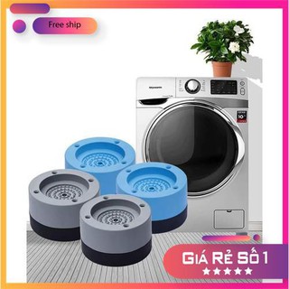Combo 4 chân đế kê máy giặt chống rung, chống ồn, tránh xước nhà