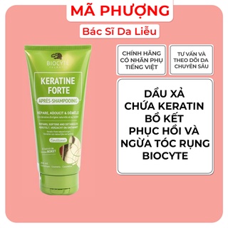 Dầu Xả BioCyte Keratine Forte Apres Shampooing (200ml) Dầu xả giúp giảm và ngăn ngừa rụng tóc