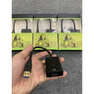 Cáp chuyển đổi USB 3.0 to HDMI và VGA  Adapter Auto Driver