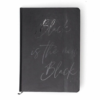 Sổ tay Crabit Plain Black is the new black - The Black Book 130GSM 1561001