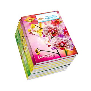 Vở 4 ô kẻ ngang, 200 trang Thành Mỹ Lan Rừng, (5 cuốn/lốc)