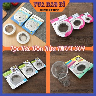 Lọc rác inox bồn rửa chén, chậu rửa bát inox, chặn rác inox - VUA BAO BÌ