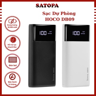 Sạc dự phòng iphone 30000mAh HOCO DB09 hỗ trợ sạc nhanh PD 18W có đèn led hiển thị - SATOPA OFFICIAL