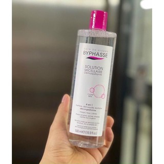Nước tẩy trang Byphasse Solution Micerallaire Face 500ml