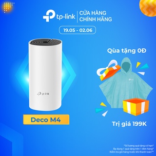 Hệ Thống Wifi Mesh TP-Link Deco M4 (1-pack) Chuẩn AC 1200Mbps Dành Cho Gia đình