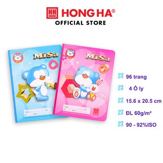 [Mã LIFEMALL995 giảm 10% đơn 99K] Vở 4 ô ly Hồng Hà 96 trang Class Misa 0398 (10 quyển)