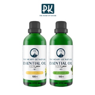 Combo 2 tinh dầu Sả chanh + Ngọc lan tây PK 100ml/chai