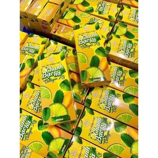 100%TẨY DA CHẾT CHANH BẠC HÀ CHAI