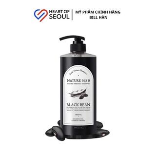 Dầu gội đậu đen ngừa rụng tóc và kích mọc tóc Black Bean Nature 365 1000ml (Bill Hàn)