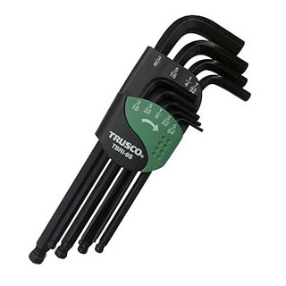 bộ lục giác 9 cây hệ inch Trusco TBRI-9S