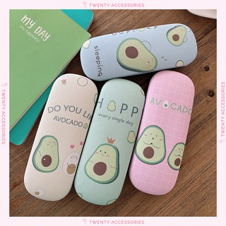 Hộp đựng kính hình trái bơ dễ thương