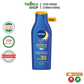 Sữa chống nắng và dưỡng ẩm da toàn thân Nivea SPF 30/PA++ 75ml
