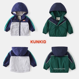 Áo gió cho bé Wapypy loại đẹp Áo khoác lót nỉ bé trai Kunkid