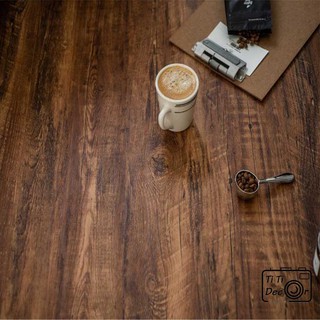 Phông nền PVC 3d vân gỗ óc chó làm background chụp ảnh - TiTi Decor