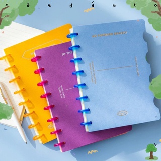 Sổ Còng Nhựa Playlist Button Book 96 Trang A5 Cây Đầu To