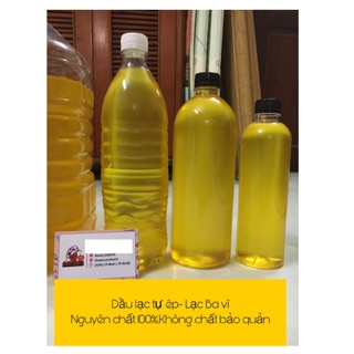 Dầu phộng tự ép/Dầu lạc nguyên chất từ lạc