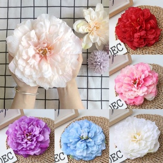 Đầu hoa mẫu đơn rời phụ kiện trang trí tết làm vòng hoa handmade (nhiều size)