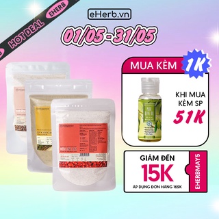Combo Mặt Nạ Bột Đậu Đỏ, Cám Gạo, Yến Mạch Trắng Da, Mờ Vết Thâm MILAGANICS 100gr (Túi Zip)