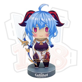 Mô hình giấy Anime Chibi Ganyu – Genshin Impact
