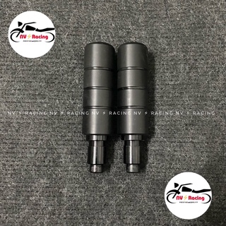 Chống đỗ sau kiểu moto nhỏ nhôm gắn được mọi loại xe