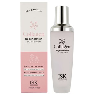 Combo 2 Chai Nước Hoa Hồng Trắng Da Dưỡng Ẩm Từ Collagen BEAUSKIN ISK REGENERATION SOFTENER Hàn quốc 130ML/ Hộp