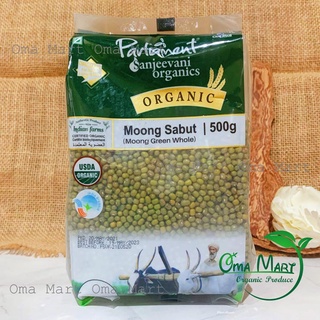 Đậu xanh nguyên hạt hữu cơ Parliament 500g