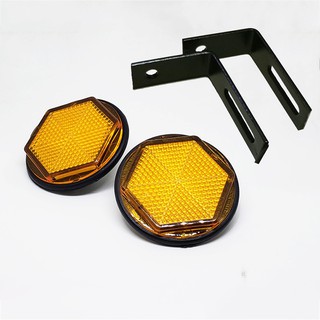 PHẢN QUANG LỤC GIÁC KÈM PAT SẮT SAU