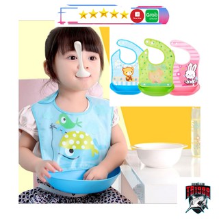 Yếm Máng Ăn Dặm Có Thể Tháo Rời Cho Bé