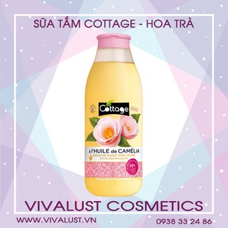 Sữa tắm COTTAGE CAMELLIA OIL hương HOA TRÀ 560ml