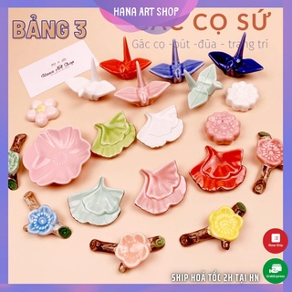 Gác cọ sứ nhiều hình -Bảng 3