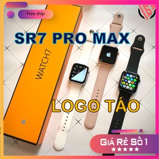 [Watch Seri 7 Pro Max] Đồng hồ thông minh Seri 7 Pro Max - Logo táo - Cài hình nền - Check Imei - Nút tròn xoay được
