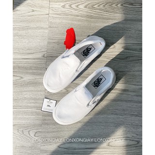 [ẢNH THẬT] GIÀY THỂ THAO v.a.n SLIP ON TRẮNG SIÊU XINH