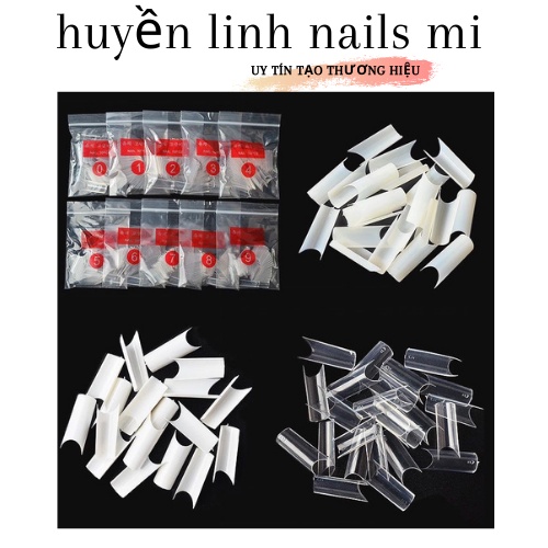 Móng tip tre , móng tip ống tre