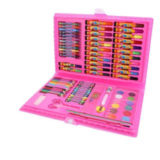 Bộ hộp bút màu bút chì màu vẽ 86 món cho bé