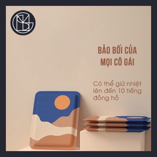 Miếng Dán Đau Bụng Kinh, giữ nhiệt, giảm đau mỏi, có thể dán ở bụng, lưng, vai gáy